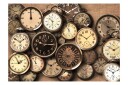 Fototapet Old Clocks 100x70 - Finnes i flere størrelser