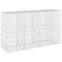vidaXL Gabion med 3,5 mm tråd og 10x10 cm nett 350x100x200 cm