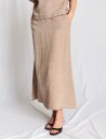 Bruun & Stengade Bs Jolanda Regular Fit Skirt Brown M