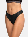 Danish Endurance Women"s Invisible Thong - Black - S