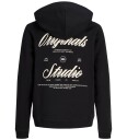 Jack & Jones Hettegenser m. Glidelås   JorNørrebro   Black   Jack & Jones   12 år (152)   Hettegenser   Svart