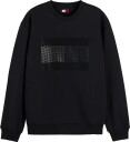 Tommy Jeans Tjw Flag Bling Sweatshirt   BLACK   S