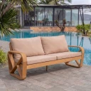 Stockamöllan Bålamöllan 3 seter loungesofa inkl. puter blå