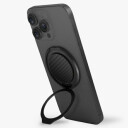 UNIQ Gripfit Premium 360 Magnetisk Kickstand-holder til smarttelefon Karbon Svart