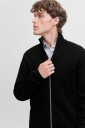 Jack & Jones   Kardigan Jprblamilano Stitch High Neck Cardi   Svart