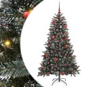 Kunstig juletre grønn 83,5 x 83,5 x 150 cm PVC og plast og stål