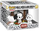 Funko POP! Moments: 101 Dalmatians Rolly Patch and Lucky with TV