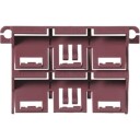 Abb Holder For Wago 221-4 Klemmer AS221.4 10stk