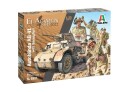 Italeri 1/35 AB 41 Autoblinda med Bersaglieri - Modellsats