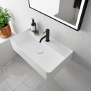 Pulcher Coco 60 Servant 60X35cm Matt Hvit SolidTec