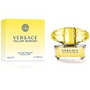 Versace Yellow Diamond Eau de Toilette Spray 50ml - Frisk Dameparfyme med Muskat og Sitrusnoter