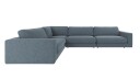 Rowico Home Duncan hjørnesofa Middels blå Bobby 15 345 x 233 x 78 cm Blå
