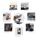 Peak Design iPhone 14 Stoffdeksel med SlimLink Brakett - MagSafe Kompatibel - Charcoal