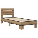  Sengestamme med hodegatt Artisan eik 80 x 200 cm Konstruert tre