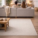 Gulvteppe   140x200 cm   Kremfarget   Toronto   Nordstrand Home
