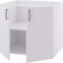 Linn Bad underskap 80x60 cm matt hvit