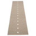 Pappelina Peg matte 70x280 cm dark linen / vanilla