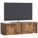  Vegghengt TV skap Gammelt tre 98 x 31 x 30 cm Konstruert tre