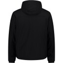 CMP Down Fix Hood Jakke Herre Svart 2XL