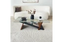 Gweneth Sofabord 105 cm - Svart/Brun