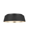 Asher Flush Mount Midnight Black