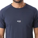BOSS T Shirt Rn Slim Fit   Navy   XXL