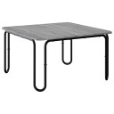 vidaXL Kaffebord Grå Sonoma 100 x 100 x 45 cm Konstruert tre