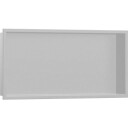 Hansgrohe innbyggingshylle 69x39 cm grå