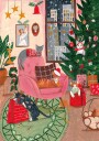 Christmas Cats in NY Plakat Plakat / 50x70cm