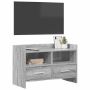  TV skap 71,5 x 33 x 47 cm Grå Sonoma Konstruert tre