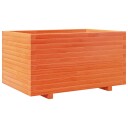  Plantekasse voksbrun 90x60x49,5 cm heltre furu