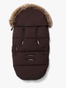 Beemoo Brisk Vintervognpose, Dark Brown/Swallow