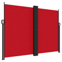  Uttrekkbar sidemarkise 180x1000 cm rød 4004747