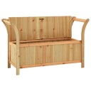 vidaXL Benk 107x45x75,5 cm heltre gran