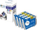 G&G 14813 BK/C/M/Y blekkpatroner 4 pk 15 ml/10 ml