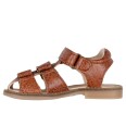 Wheat Sandaler   Addison   Amber Brown Blomster   Wheat   28   Sandals   Brun