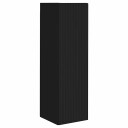  TV Veggskap Veggmontert Svart 30 x 31 x 100 cm Konstruert tre