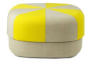 Normann Copenhagen - Circus Pouf Duo Large Yellow Normann Copenhagen