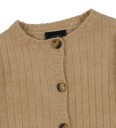 Sofie Schnoor Cardigan   Strikk   Camel Melange   Sofie Schnoor   68/74   Cardigan Beige Brun   68 75