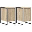  Nattbord 2 pcs Sonoma 39,5 x 30 x 50 cm Konstruert tre