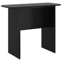 vidaXL Konsollbord Svart 93 x 40 x 75 cm Konstruert tre