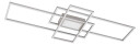 Lindby Caitlin LED-taklampe, nikkel