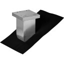 Avtrekkshette sink 14, 200x200 MM 10-55° uisolert med Fast Flash