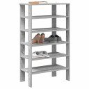  Skohylle grå sonoma 61x32x105 cm konstruert tre 8721158648969