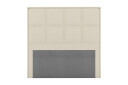 Rutet Sengegavl Choice 160 cm   Beige