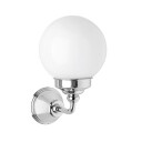 Damixa Tradition Vegglampe - Krom/Hvit