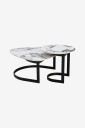 Ellos Home   Salongbord Triolika 2 deler   Svart