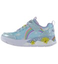 Skechers x Care Bears Sko m. Lys   Hugs N Snugs   Blå(Multi   Skechers   27   Blinkende sko Lilla Lyseblå