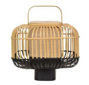 Forestier Bamboo Square Bordlampe S Black