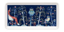 iittala Taika tallerken rektangel 12x24 cm blå